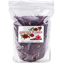 Organic Hibiscus Whole Leaf Tea Approx. 125 Grams