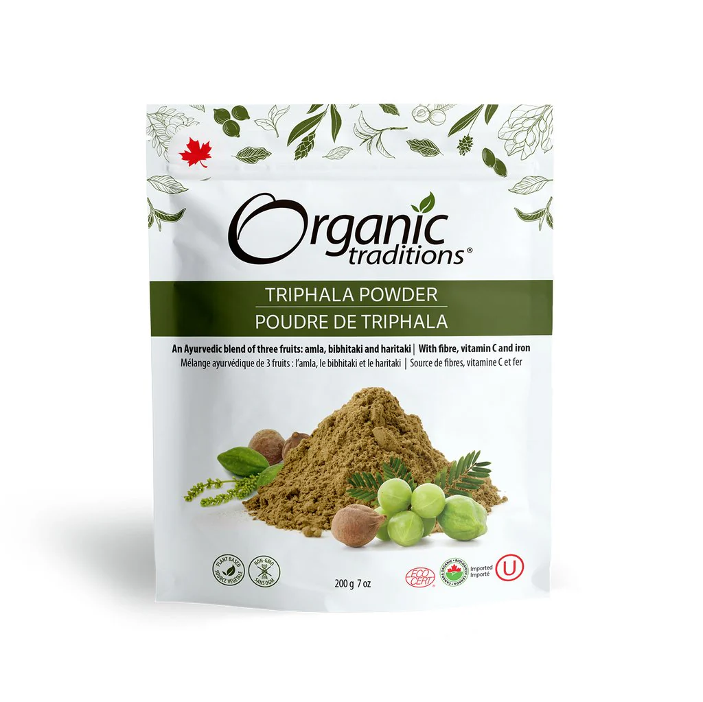 Organic Traditions Organic Triphala Powder 200 Grams
