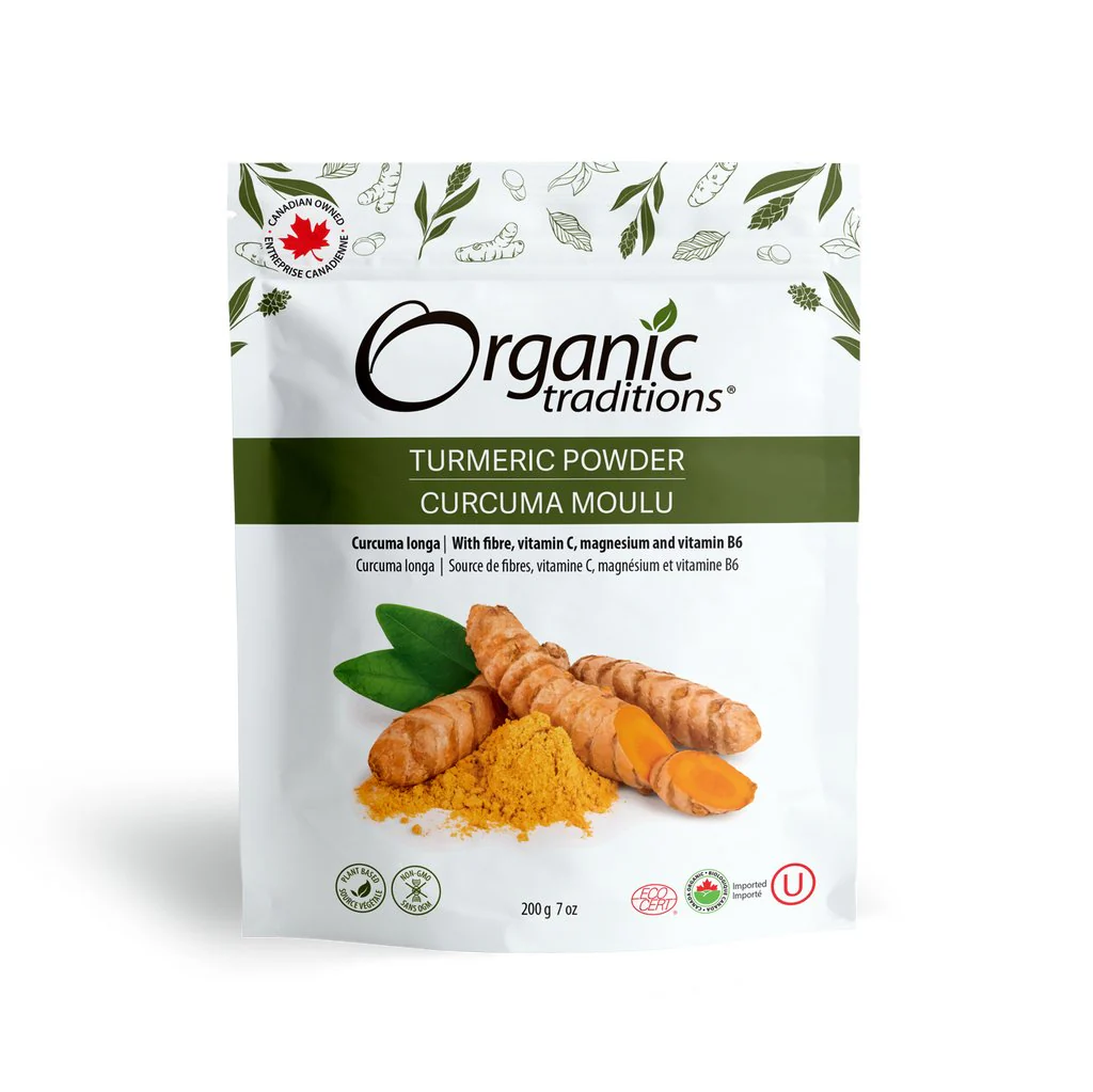 Organic Traditions Organic Turmeric Powder 200 Grams