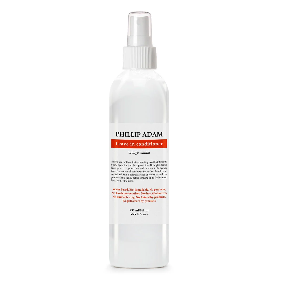Phillip Adam Apple Cider Vinegar Leave in Conditioner -Orange Vanilla 237 mL