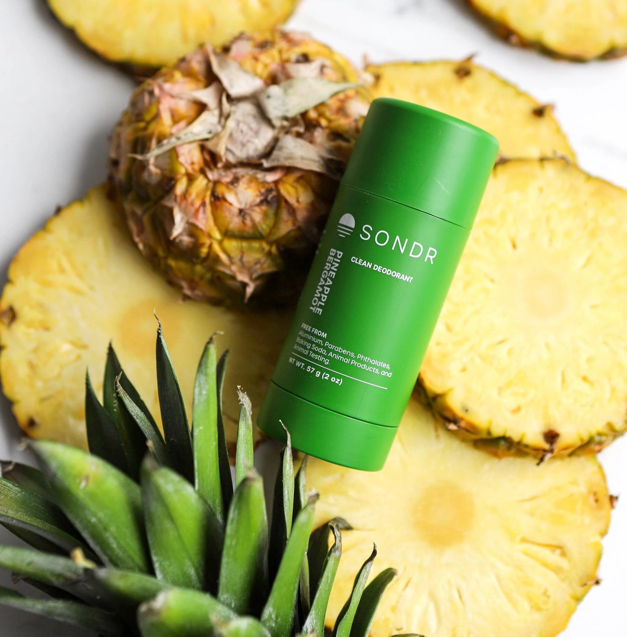 Pineapple Bergamot Clean Deodorant Stick 58 Grams - Image 2