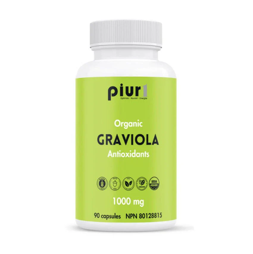 Piur1 Organic Graviola 90 Capsules