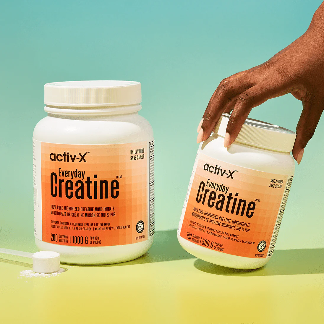 Platinum Naturals activ-X Everyday Creatine 1,000 Grams - Image 2