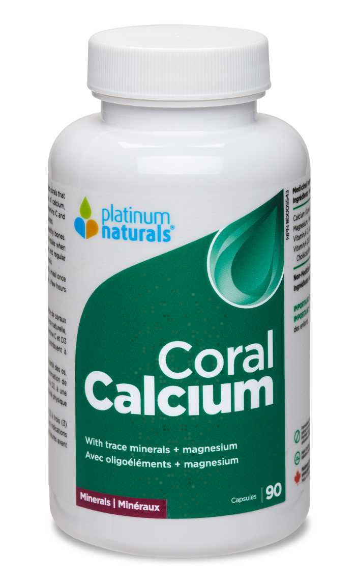 Platinum Naturals Coral Calcium 150mg 90 Capsules