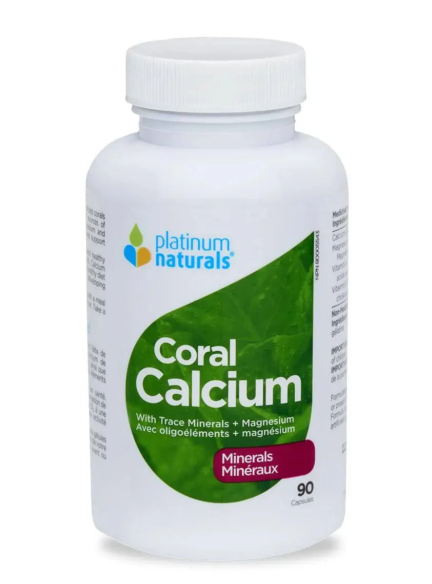 Platinum Naturals Coral Calcium 150mg 90 Capsules - Image 2