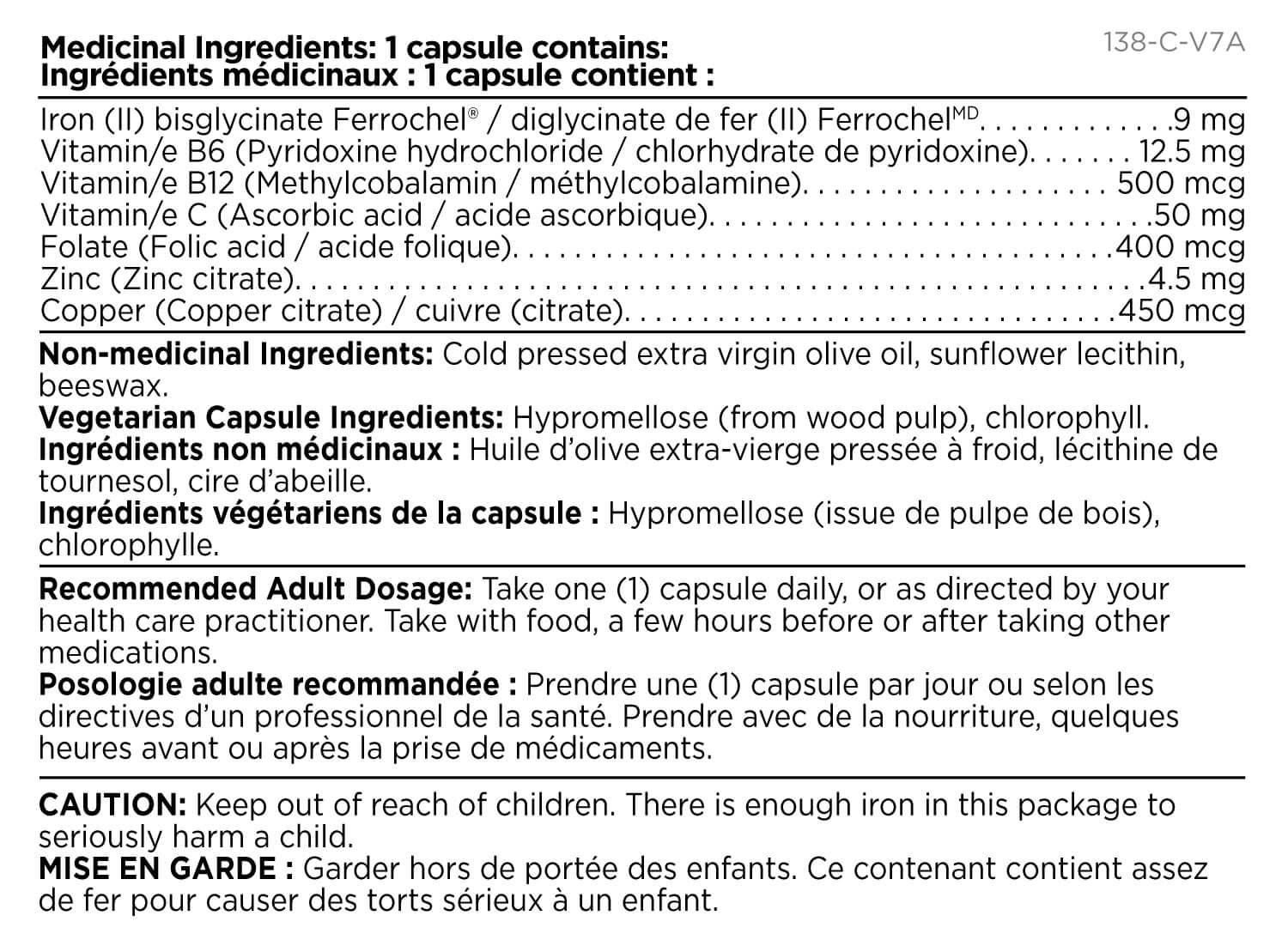 Platinum Naturals EasyIron® Veg Liquid Capsules - Image 3