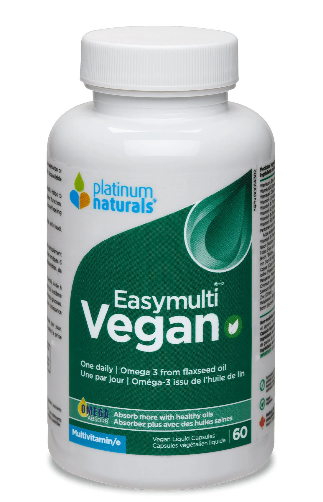 Platinum Naturals EasyMulti Vegan 60 Softgels