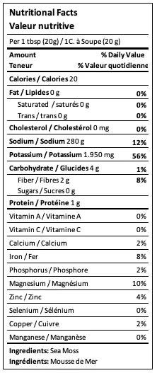 Plumpp Irish Sea Moss 40g - Image 3
