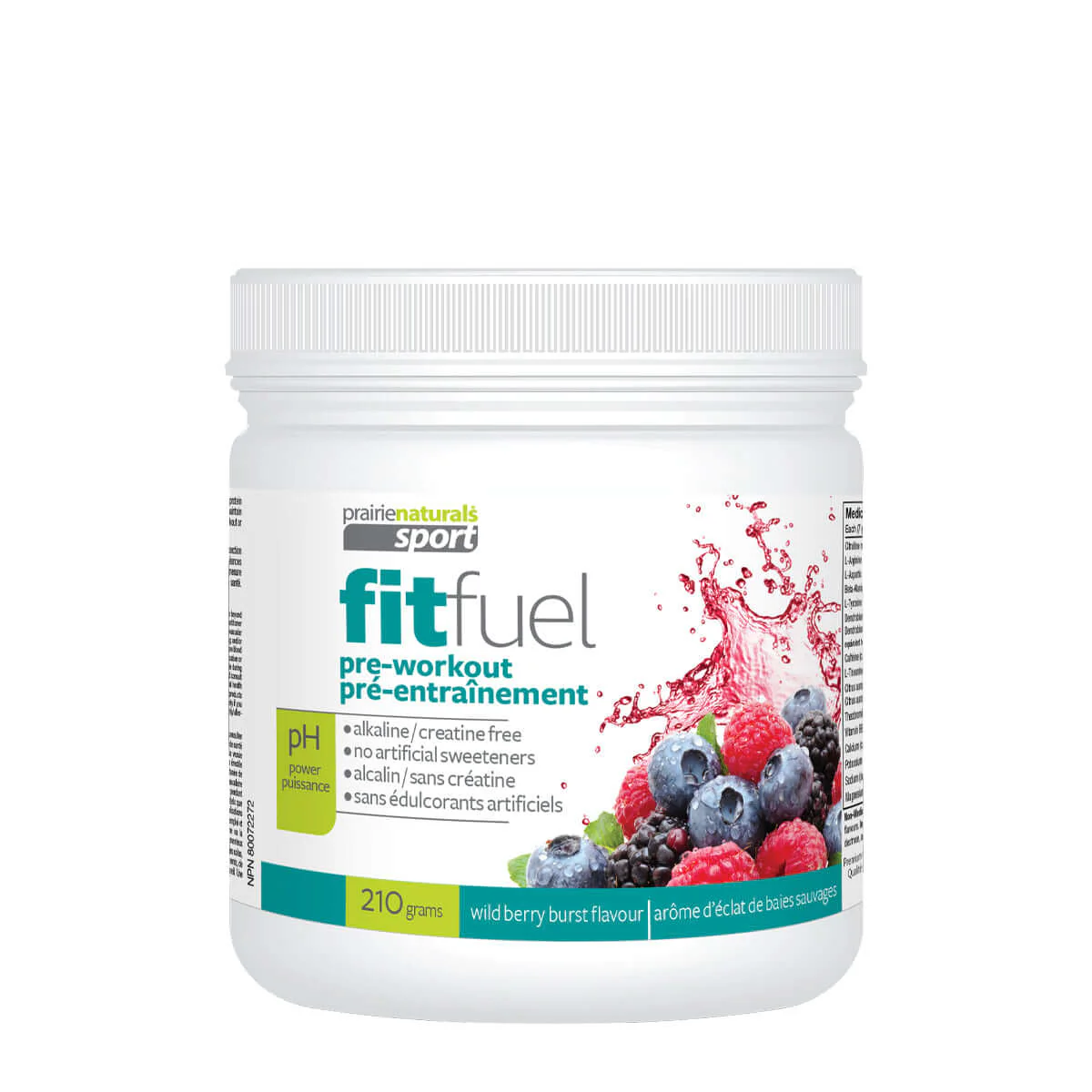 Prairie Naturals FitFuel 210 Grams - Image 2