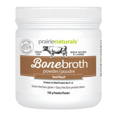Prairie Naturals Grass Fed Beef Bone Broth Protein 150 Grams