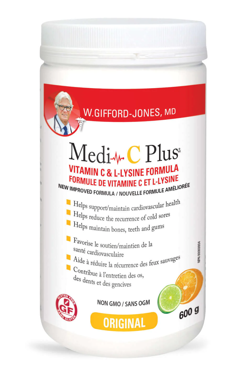 Preferred Nutrition Medi-C Plus Powder 600 Grams, Unflavored