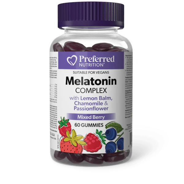 Preferred Nutrition Melatonin Complex 60 Gummies