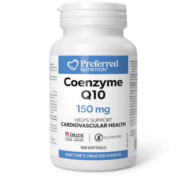 Preferred Nutrition Coenzyme Q10 150mg 120 Softgels