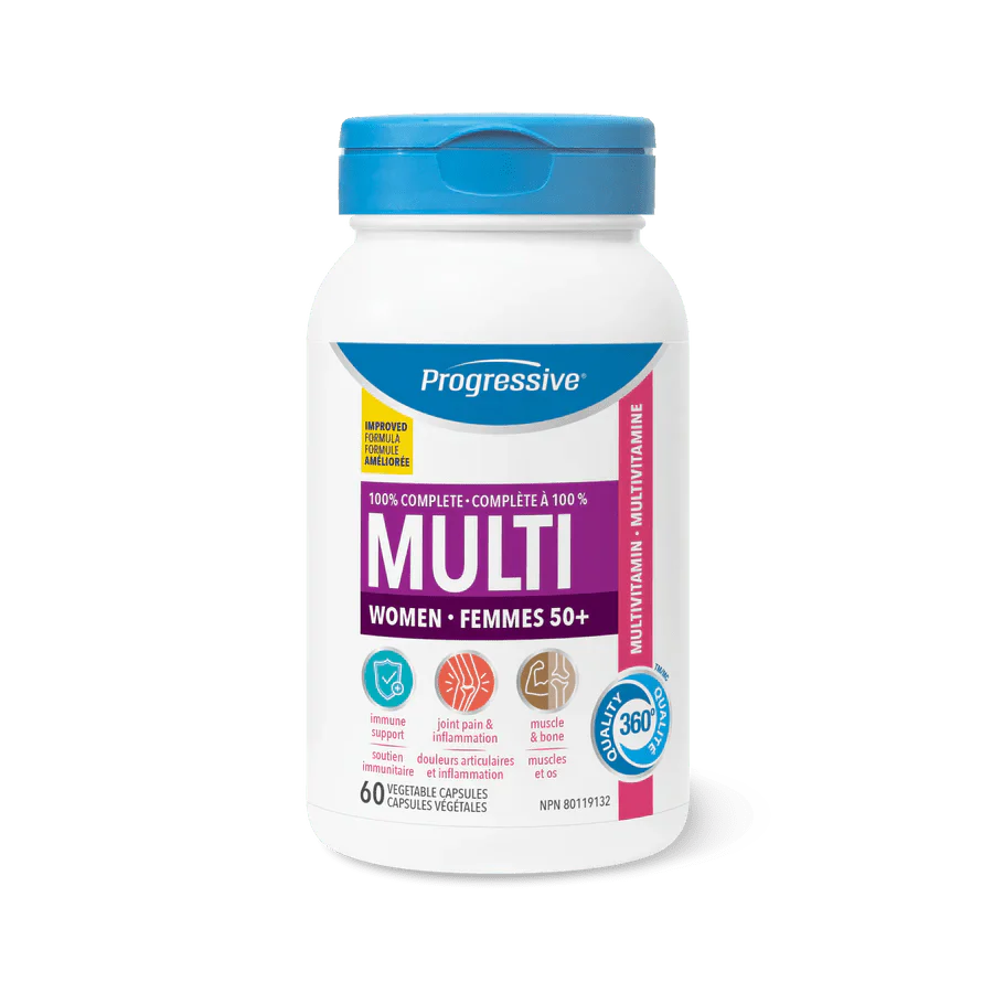 Progressive Multi for Women 50+ 60 Veg Capsules