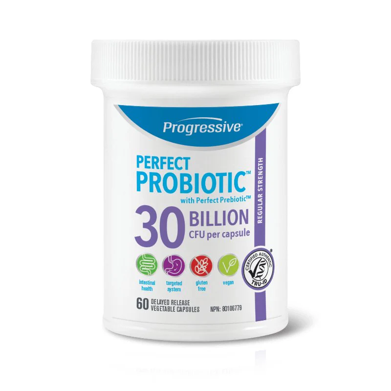 Progressive Perfect Probiotic 30 Billions 60 DR Veg Capsules - Image 2