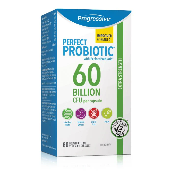 Progressive Perfect Probiotic 60 Billions 60 DR Veg Capsules