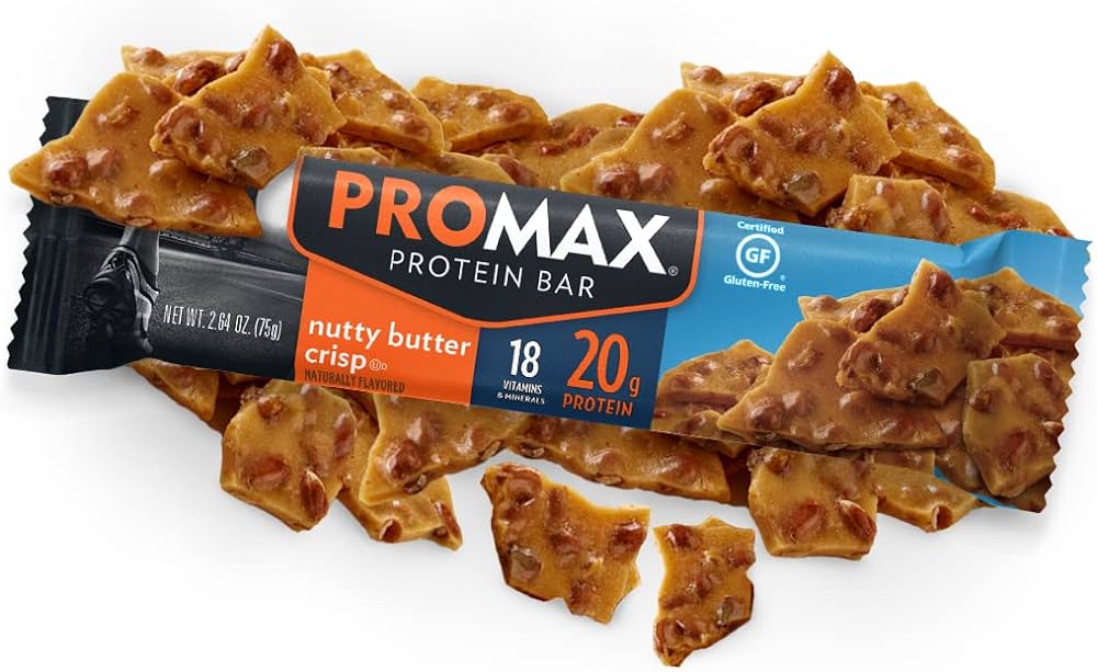 Promax Protein Bar- Nutty Butter Crisp 75 Grams - Image 2