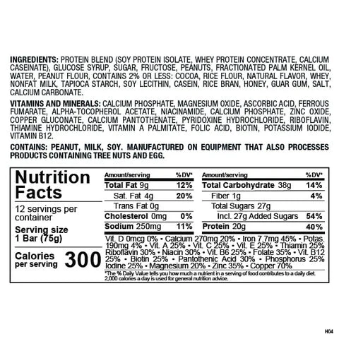 Promax Protein Bar- Nutty Butter Crisp 75 Grams - Image 3