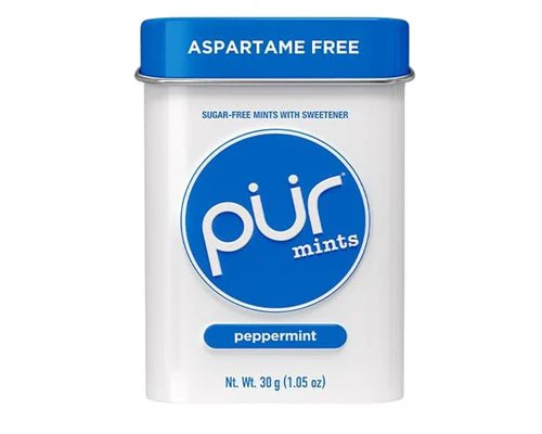 Pur Mints Peppermint Tin 30 Grams