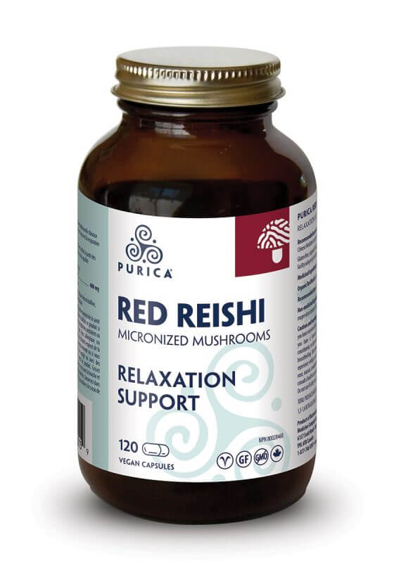 Purica Red Reishi Vegan Capsules - Image 2