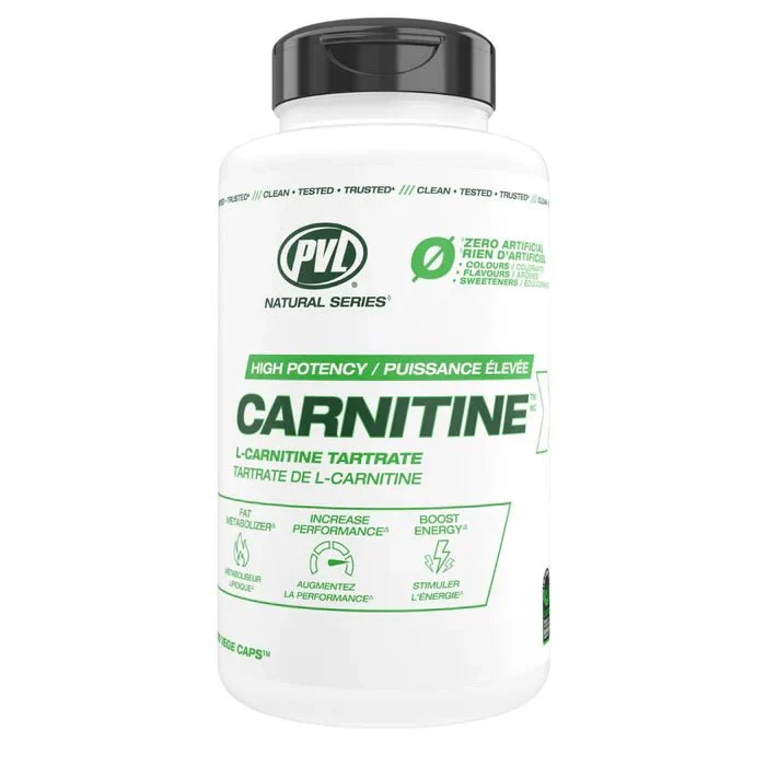 PVL L-Carnitine 750mg 90 Veg Capsules