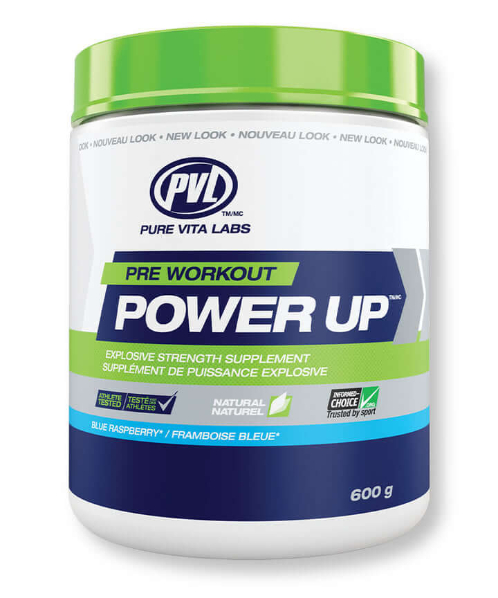 PVL Powder Up 600 Grams Blue Raspberry