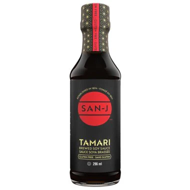 San-J Black Label Tamari Gluten-Free Soy Sauce 296mL