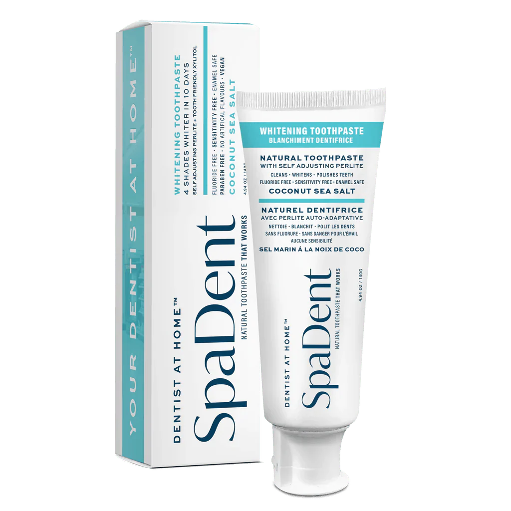 SD Naturals - Whitening Toothpaste, Coconut Sea Salt 156 Grams