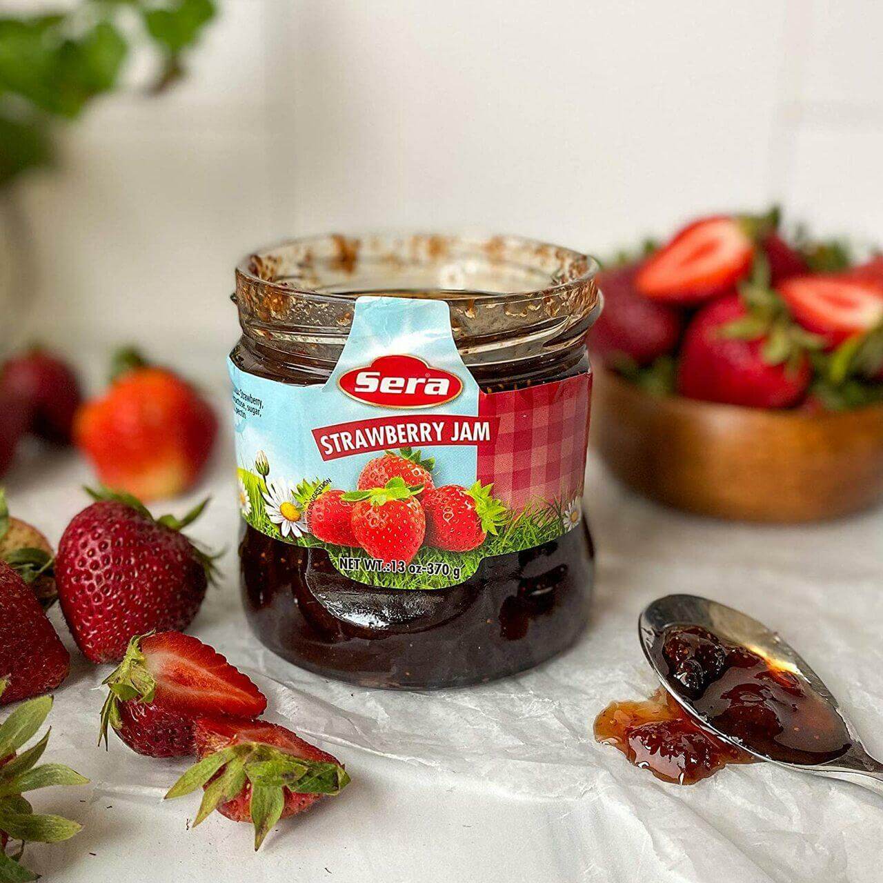Sera Strawberry Jam  370 Grams - Image 4