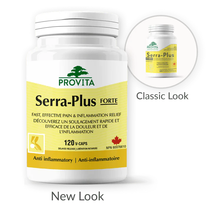 Serra-Plus Forte 60 Veg Capsules - Image 3