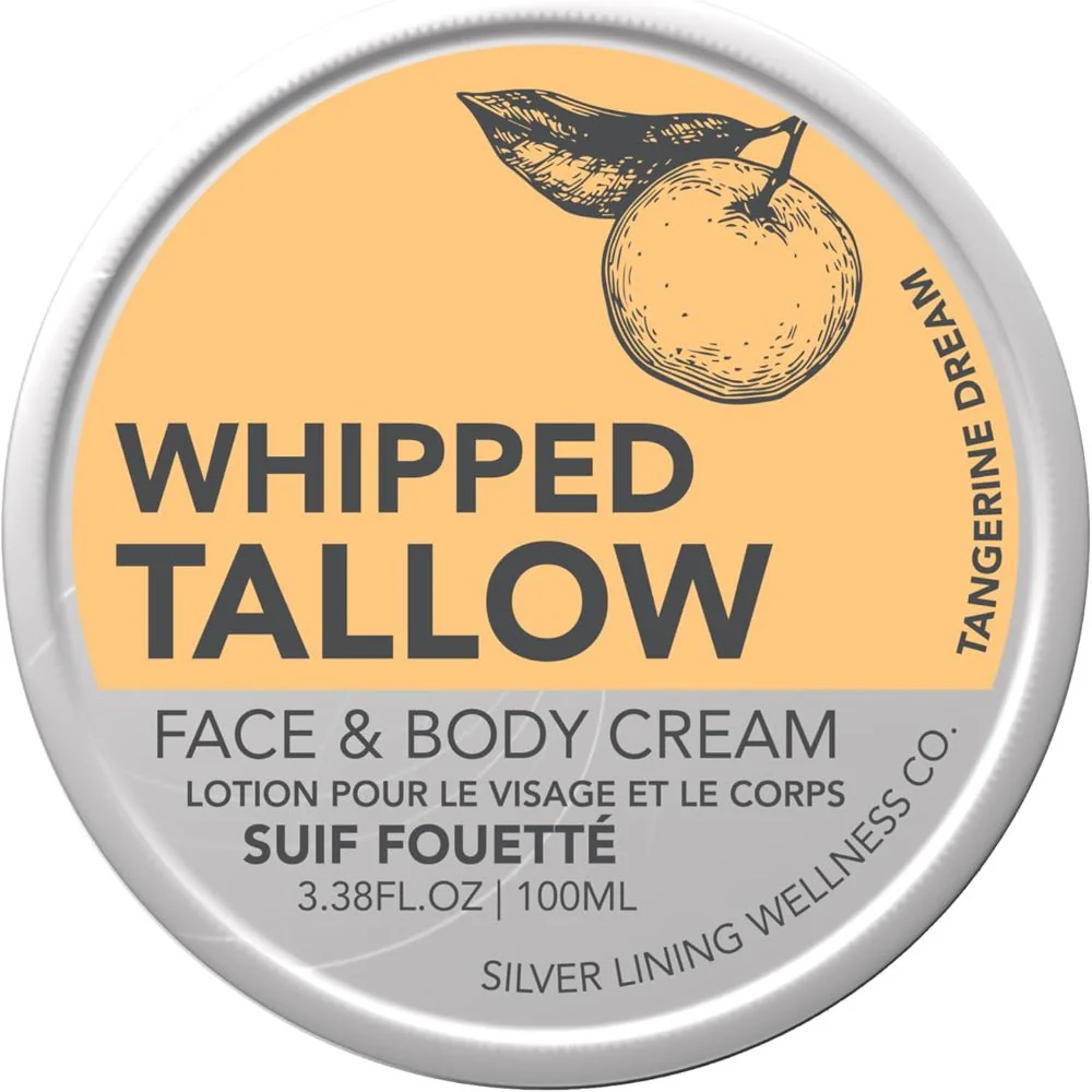 Silver Lining Whipped Beef Tallow Cream 100mL, Tangerine Dream - Image 2