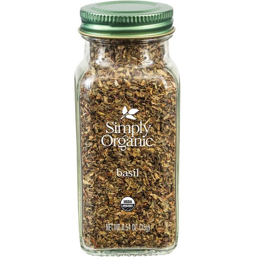 Simply Organic Basil 45 Grams