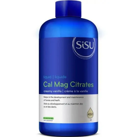 Sisu Calcium & Magnesium Citrates Liquid 450mL - Image 3
