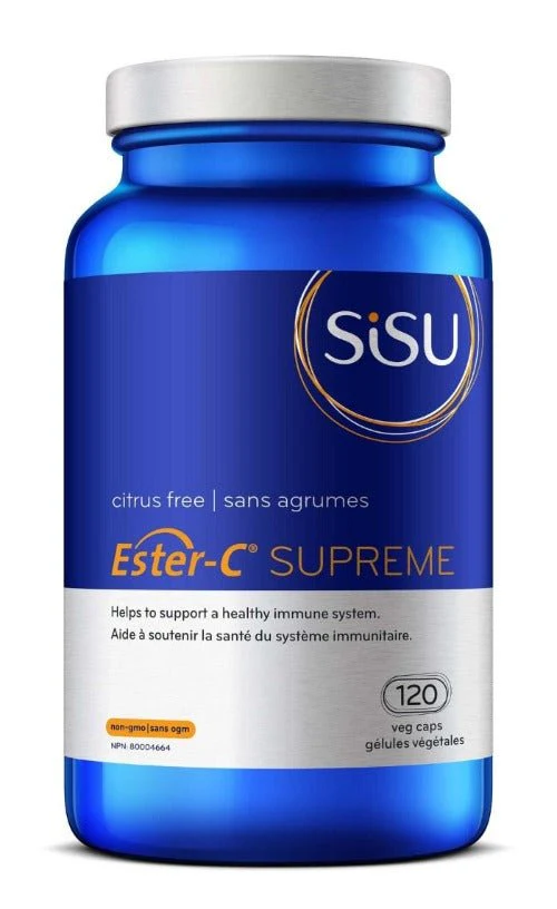 Sisu Ester-C Supreme 600mg Veg Capsules - Image 2