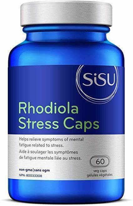 Sisu Rhodiola Stress Caps 60 Vegetarian Capsules
