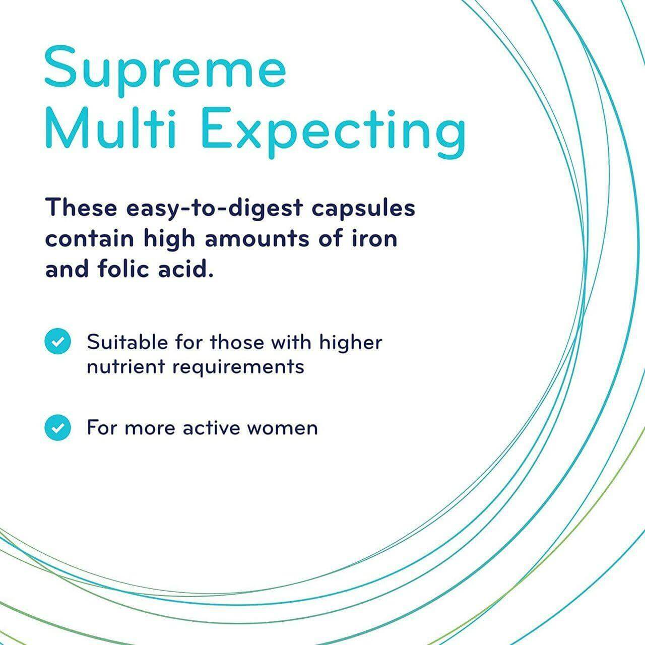 Sisu Supreme Multi Expecting, 120 Veg Capsules - Image 3