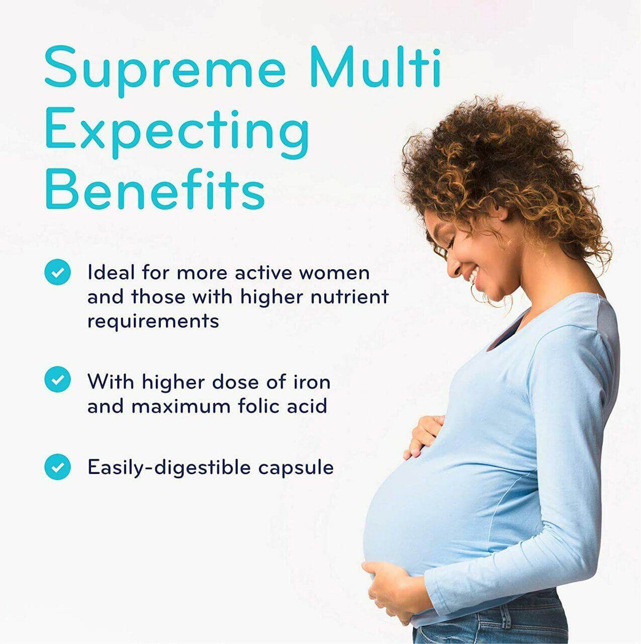 Sisu Supreme Multi Expecting, 120 Veg Capsules - Image 4