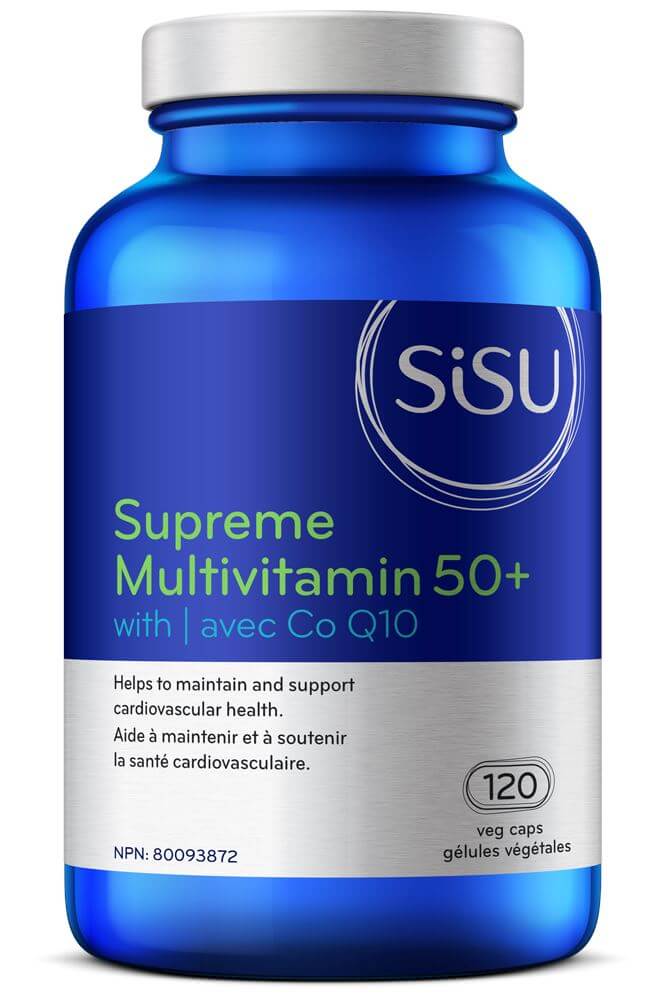 Sisu Supreme Multivitamin 50+, 120 Veg Capsules
