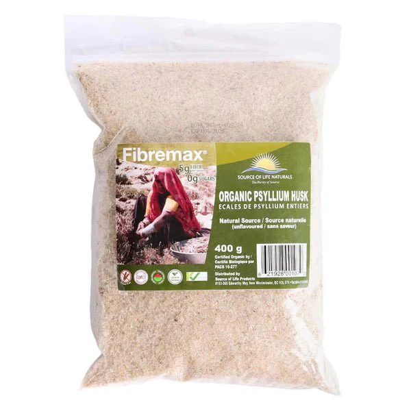 Source Of Life Organic Psyllium Husk 400 Grams