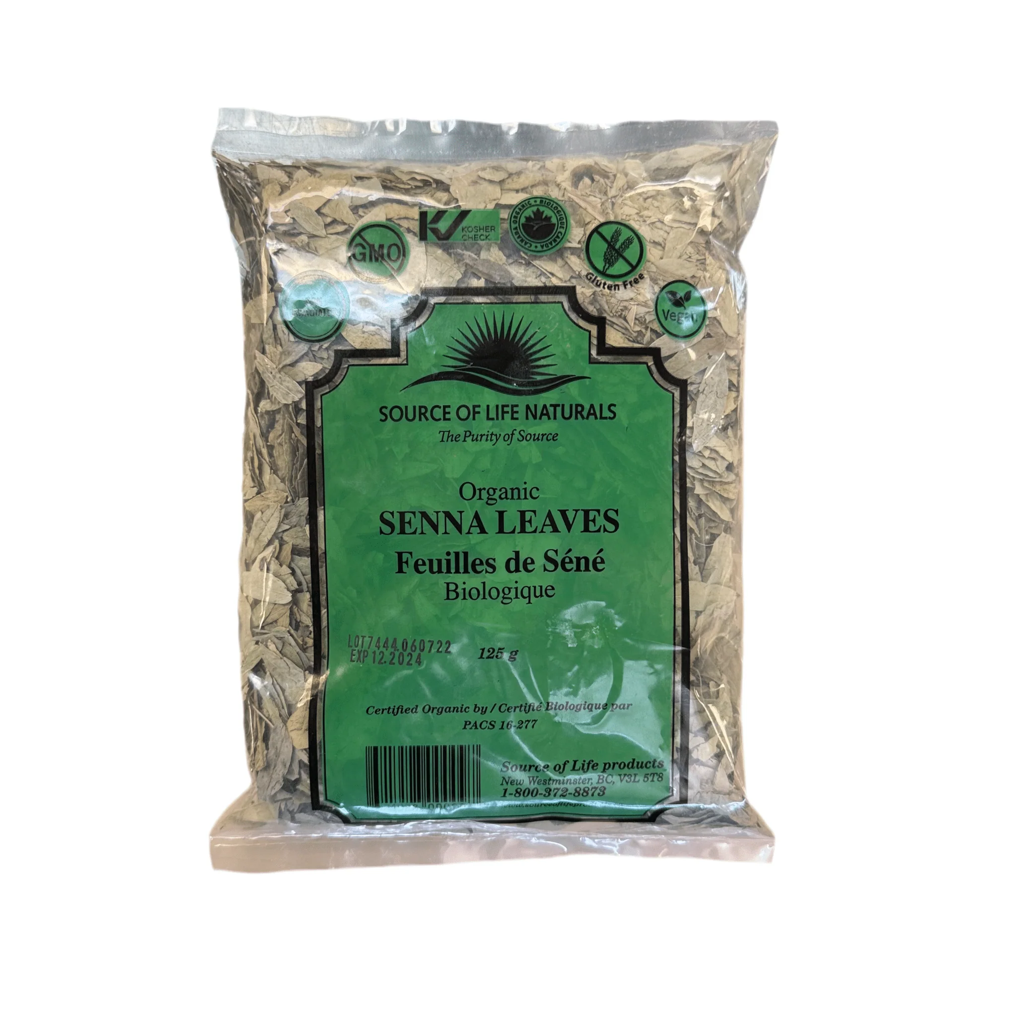 Source Of Life Senna Leaves 125 grams