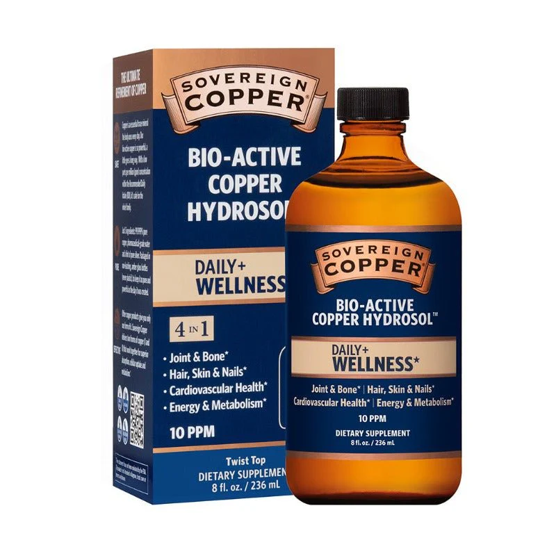 Sovereign Copper Bio-Active Copper Hydrosol Liquid 10PPM 473mL - Image 2