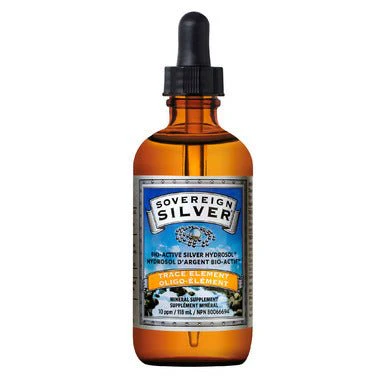 Sovereign Silver Bio-Active Silver Hydrosol Liquid 10PPM 59mL