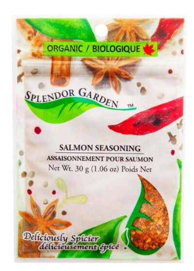 Splendor Garden Organic Salmon Seasoning 30 Grams