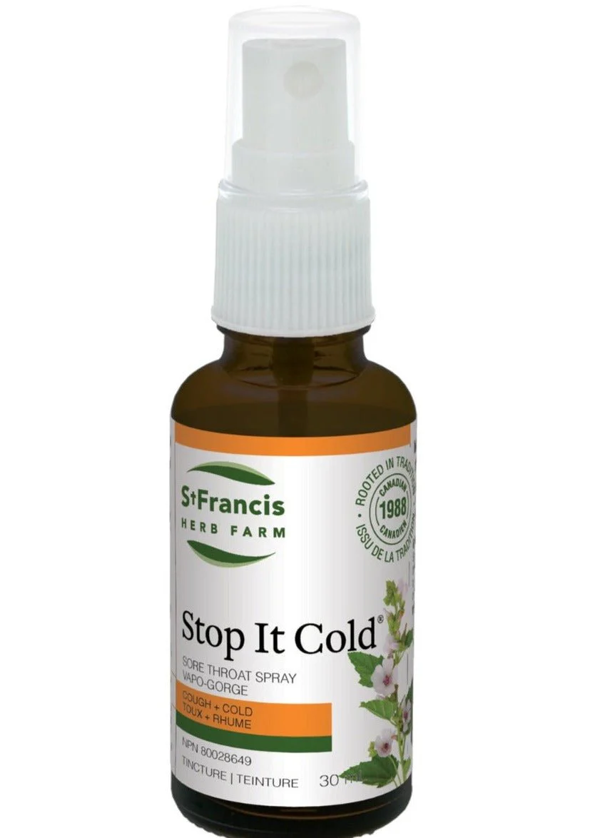 St. Francis Stop It Cold® Throat Spray 30mL