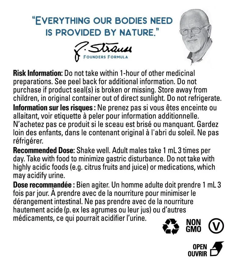 Strauss Prostate Drops™ - Prostate Support Supplement 225mL - Image 3