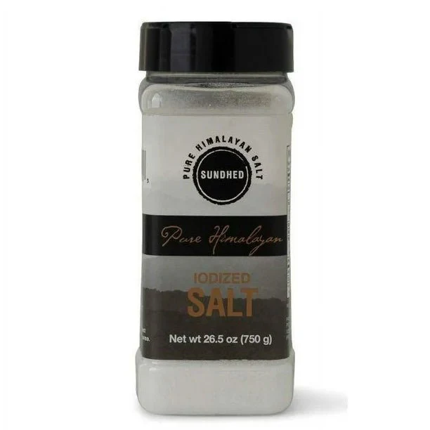 Sundhed Himalayan White Rock Salt Iodized, 750g
