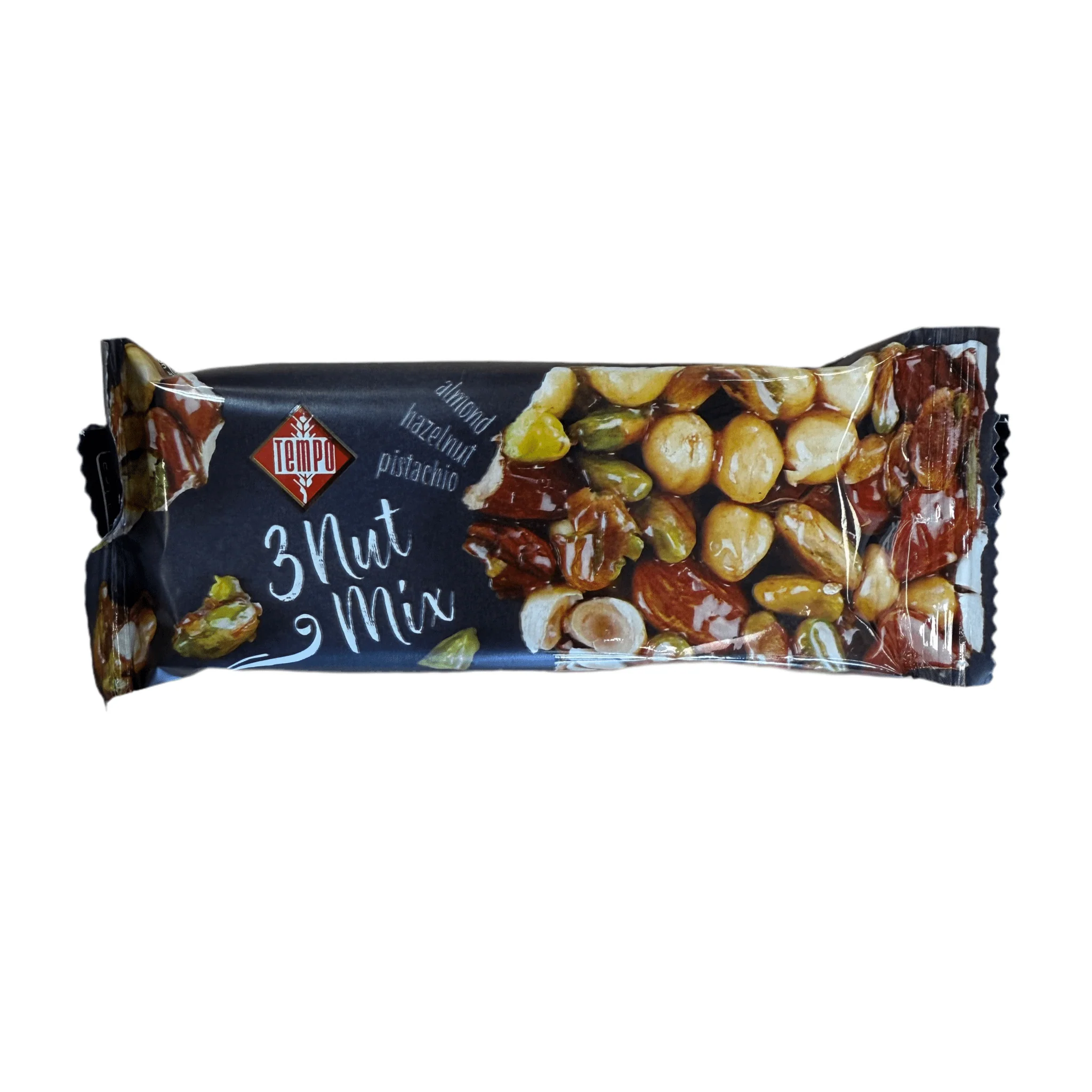 Tempo 3 Nut Mix Snack Bar 40 Grams