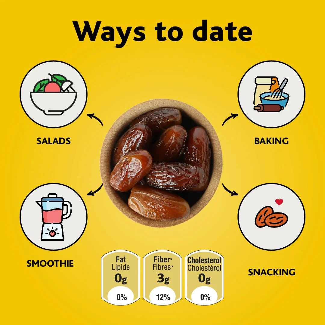 Terra Delyssa Deglet Noor Organic Pitted Dates 1.25 Kg - Image 3
