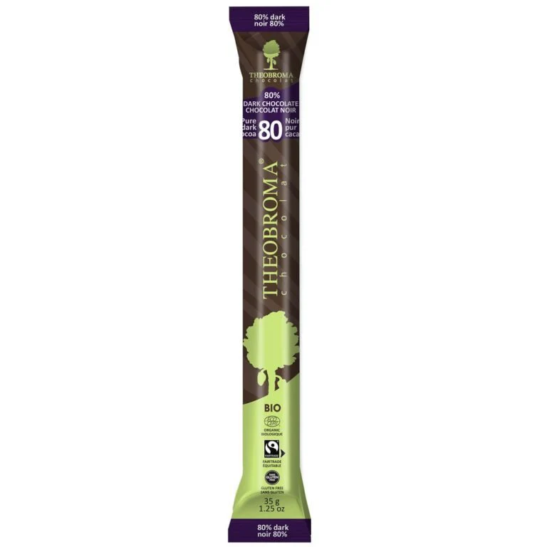 Theobroma Chocolate 80% Dark Chocolate 35 Grams