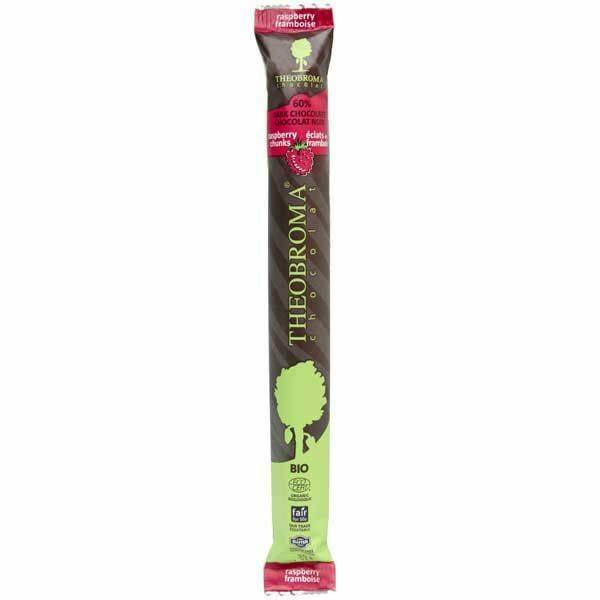 Theobroma Chocolate Raspberry Chunks 35 Grams